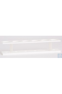 Centrifuge Tube Rack for 6 tubes 1 row, Dm. 36 mm, (BxHxT) 315x65x60 mm, 36mm