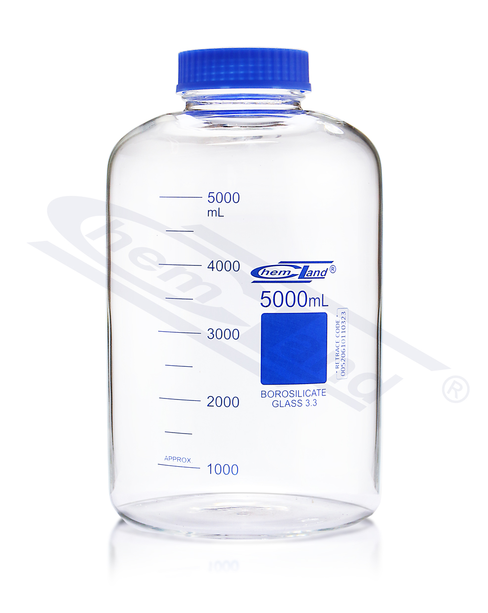 butelka z nakrętką BORO 3.3 GL80 10000ml CHEMLAND NEW LINE