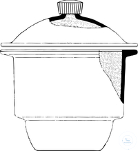 Desiccators Mobilex IØ200 mm with screw thread