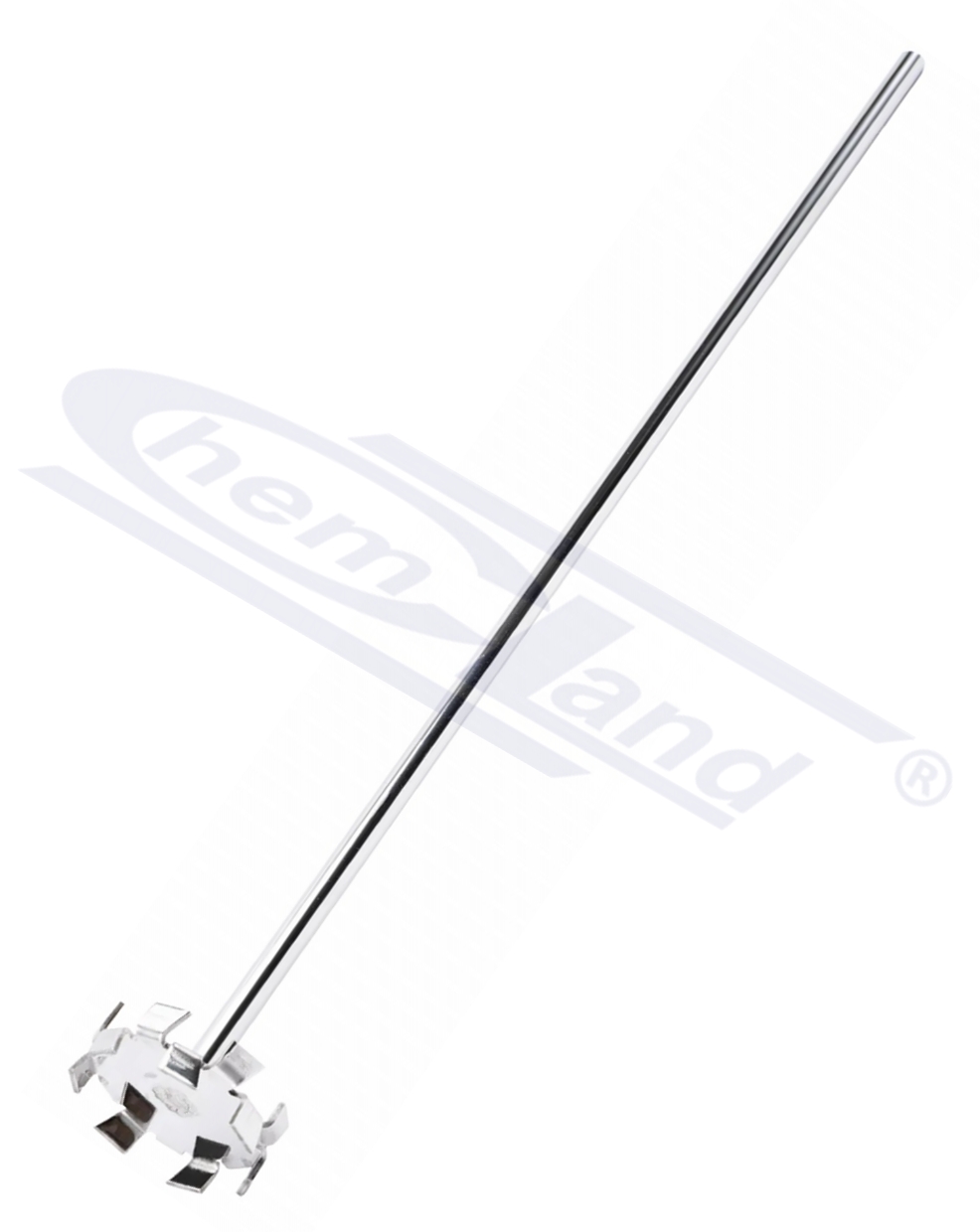 pręt do mieszadeł wykonany ze stali 316L - promieniowe, długość wału 40 cm, średnica mieszadła 5 cm DLAB