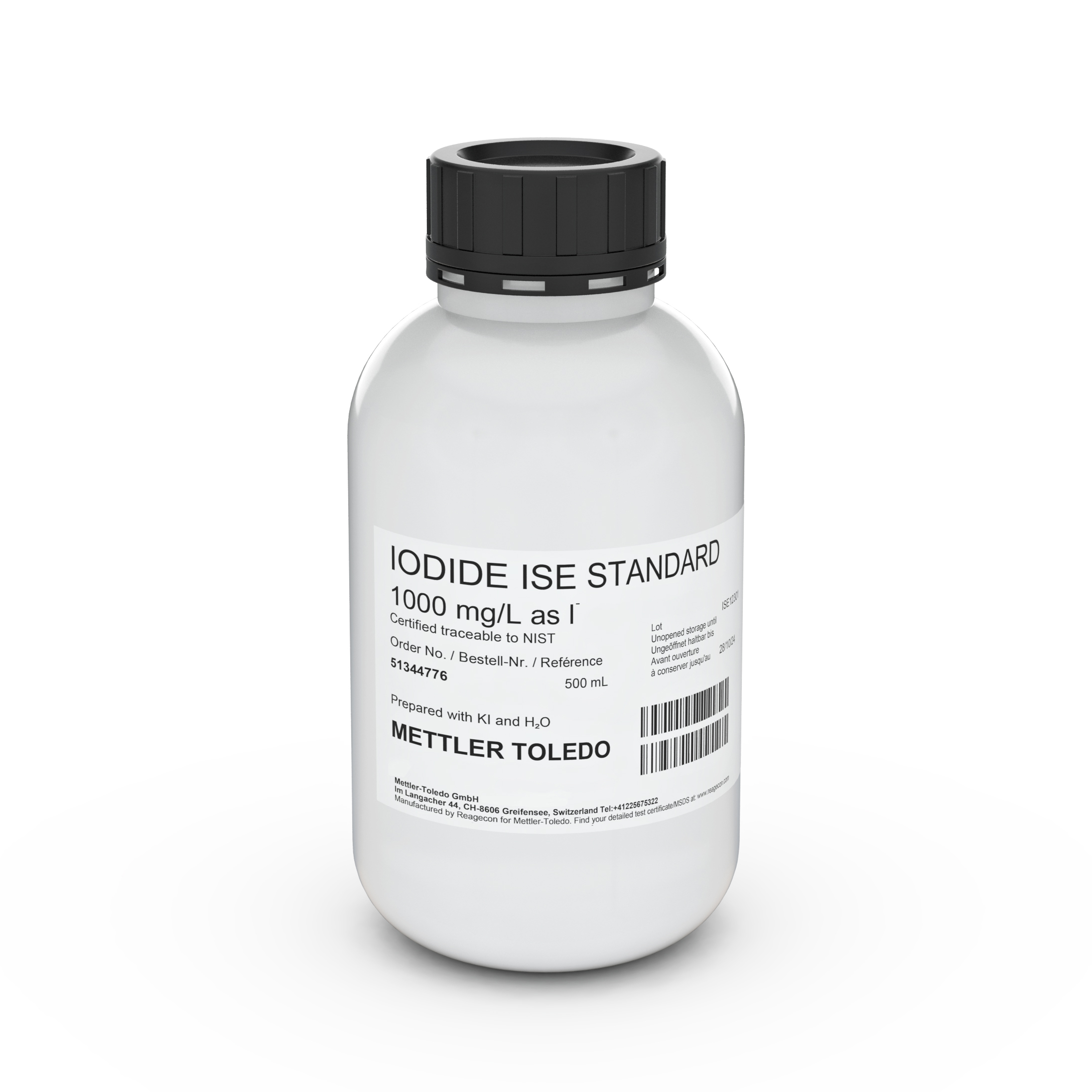 ISE standard I 1000 mg/L, 500mL