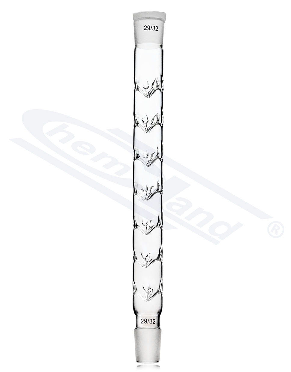 kolumna Vigreux model 1200 dł. efektywna 300mm, dł. całkowita 460mm, 2 x 29/32Chemland