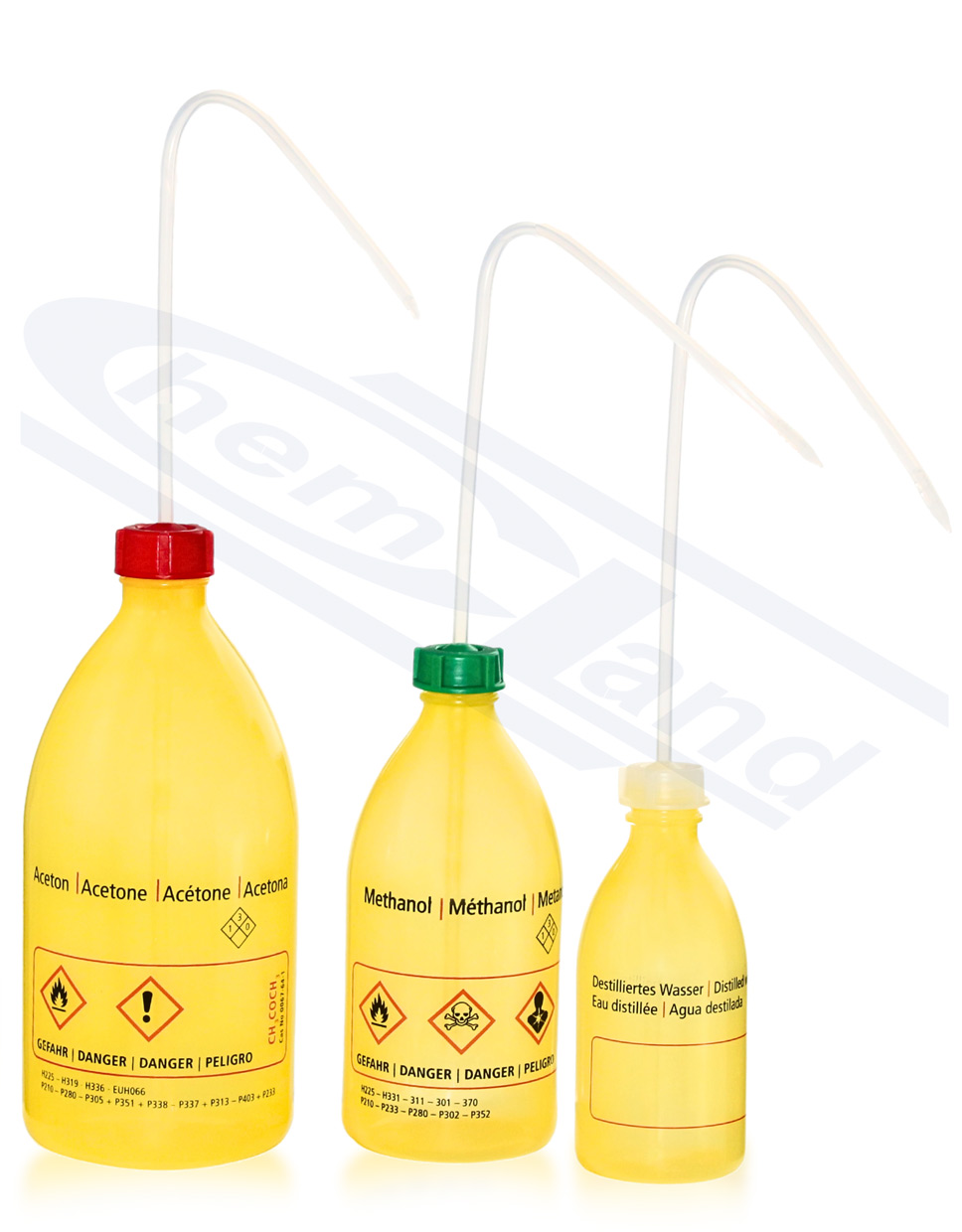 tryskawka żółta z nadr.Distilled Water 0500ml PE-LD