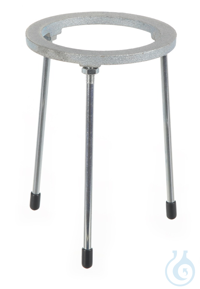 Tripods malleable cast iron zinc, plated, DxH=140x210mm