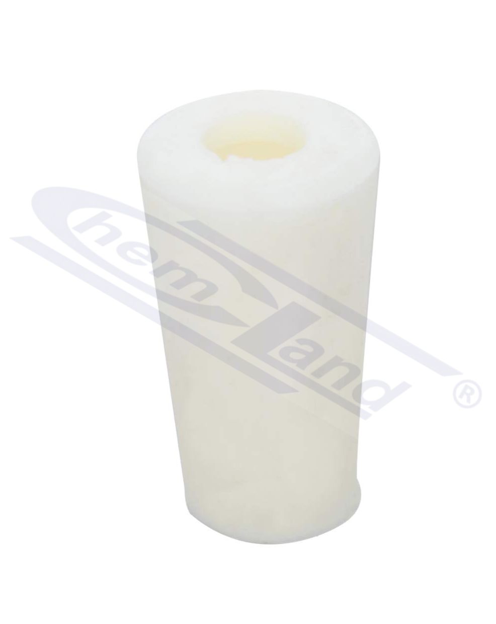 korek silikonowy 1x otwór dół 10,50 góra 14,50 wys 20mm