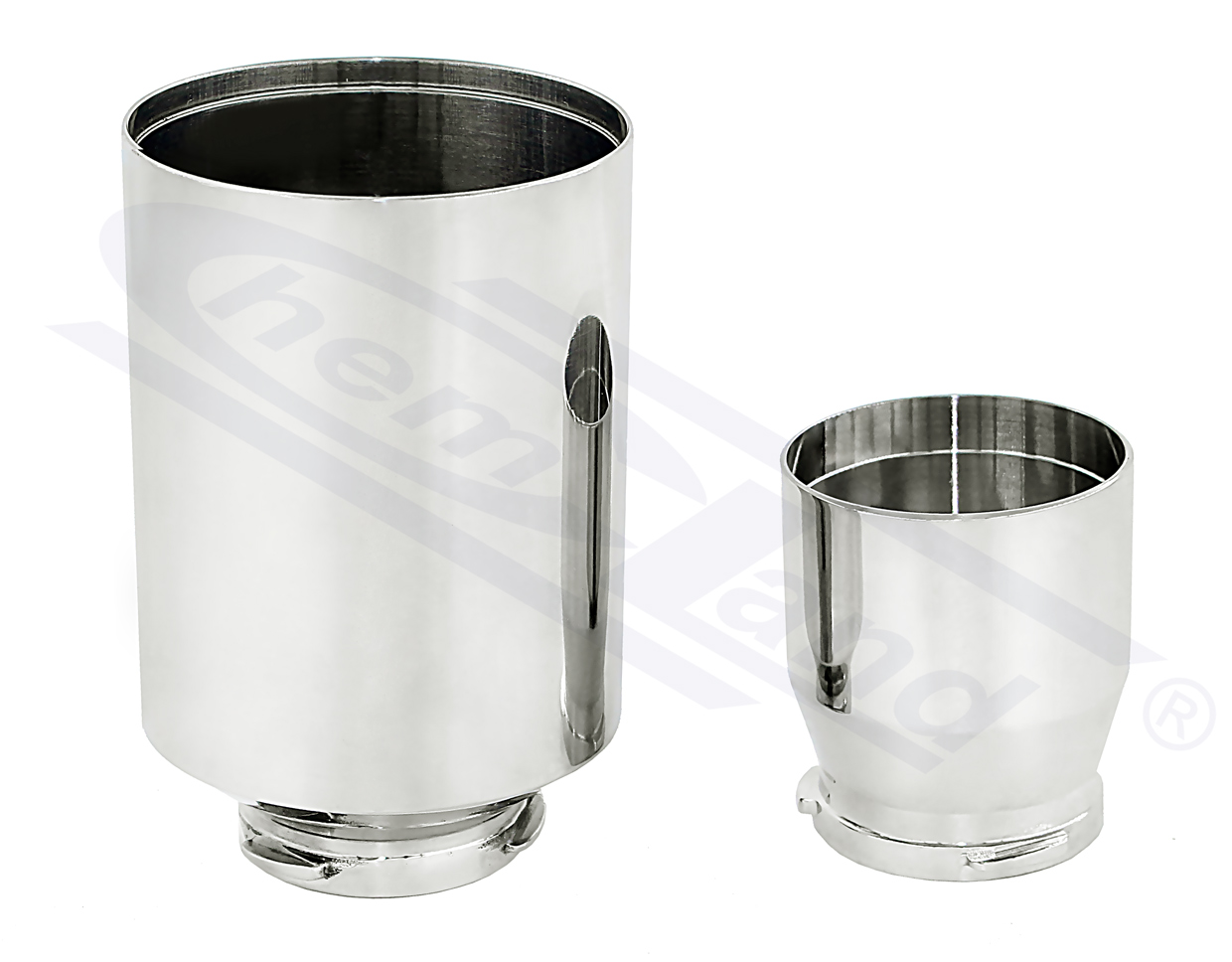 lej ze stali nierdzewnej  SS316 500ml do listwy - listwa starego typu