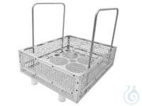 Basket for 1001F/1201F for 20 bottles 0.33 / 0.5 liters stainless steel