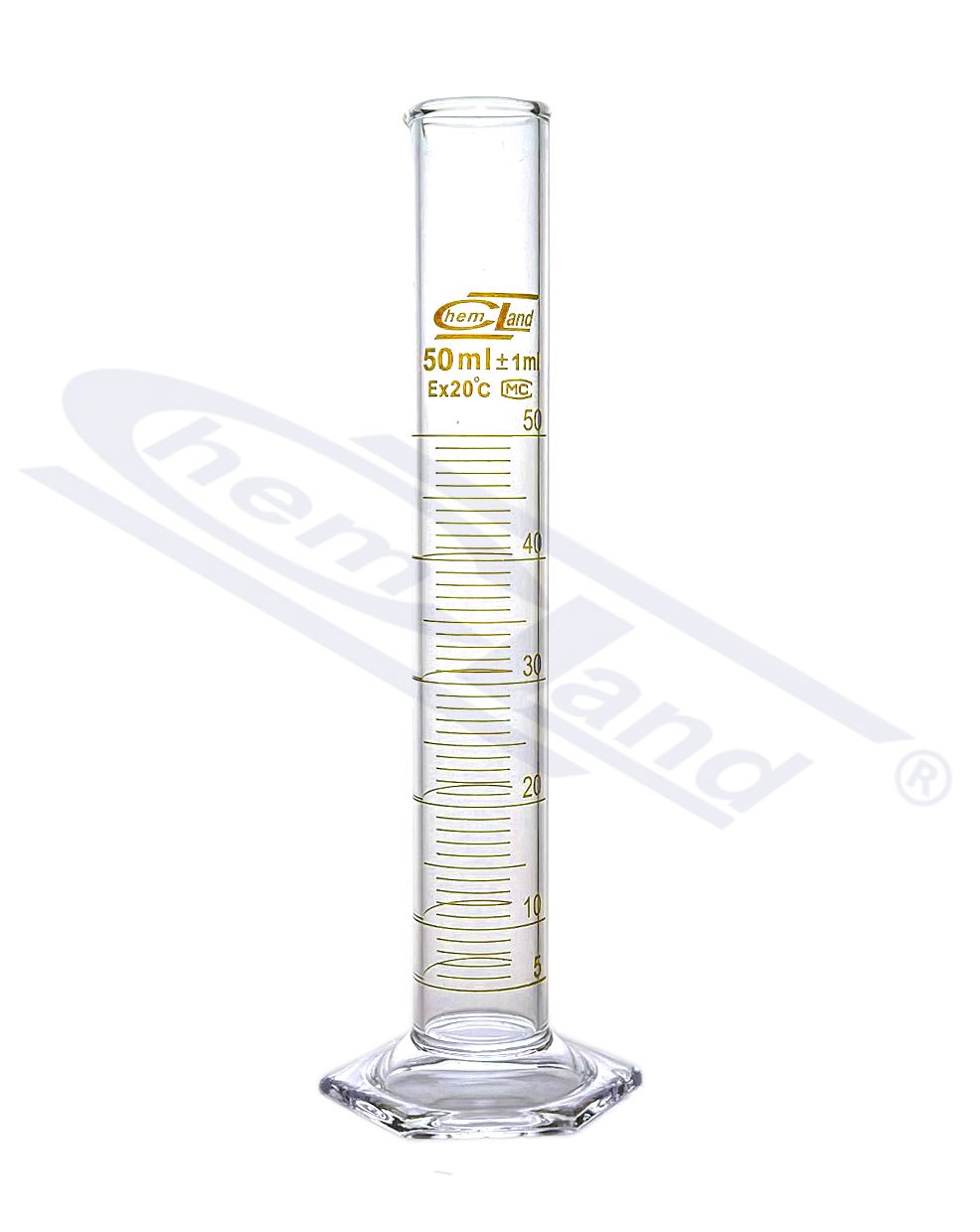 cylinder Kl B sk. brąz 0250 ml stopa szk sześciok.