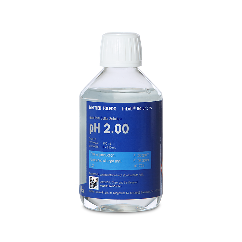 Technical buffer pH 2.00 250mL Bottle