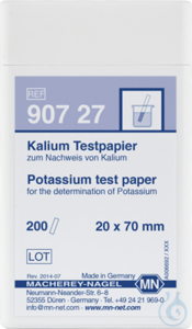 Potassium test paper