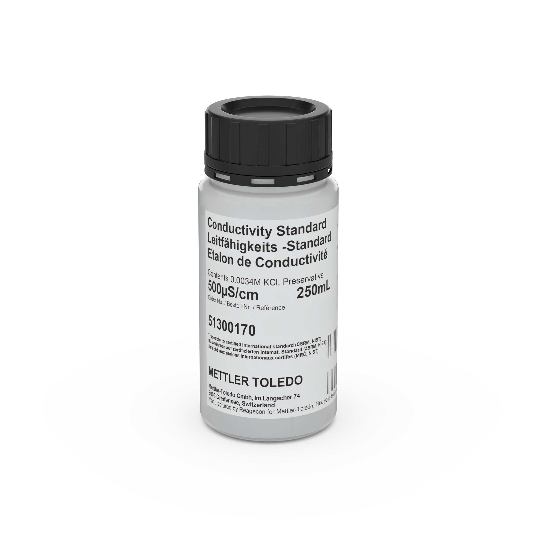 Cond standard 500 µs/cm, 250 mL