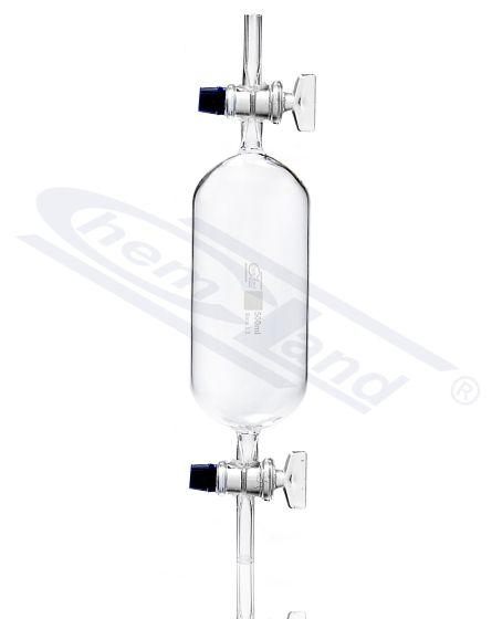 biureta do gazu kran szklany 0500 ml