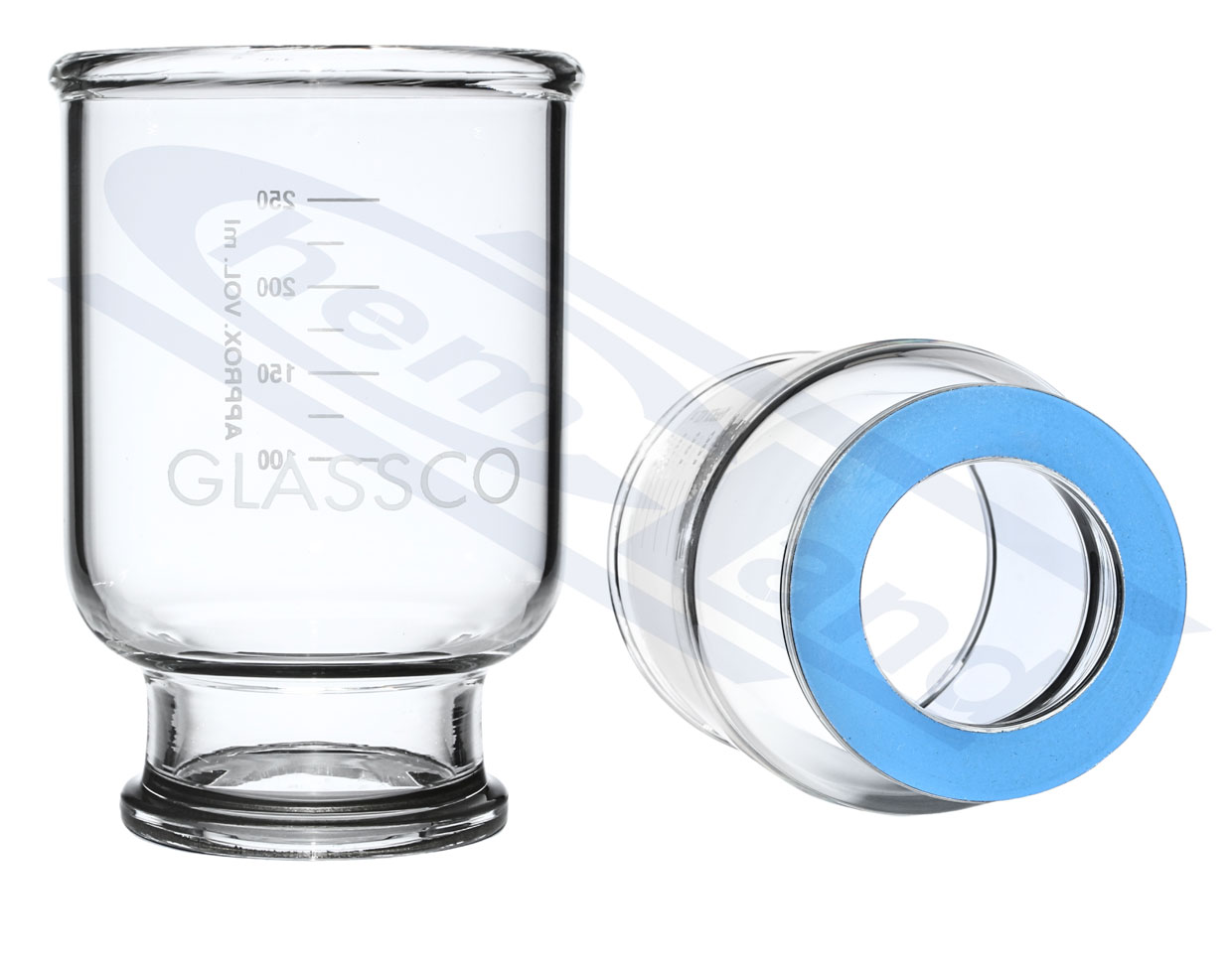 zestaw do filtracji część górna lej 300ml/47mm z szlifem do zestawu filtracyjnego (261.202.01), GLASSCO