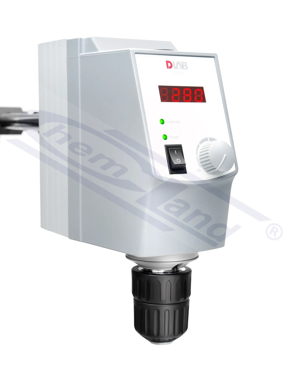 mieszadło mechaniczne OS40-S, 40l z wyświetlaczem LED, zakres prędkości 50-2200 obr./min DLAB