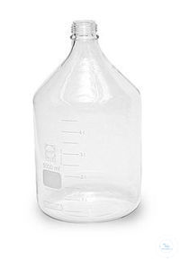 sample glass 5 litres wide mouth bottle GL 80