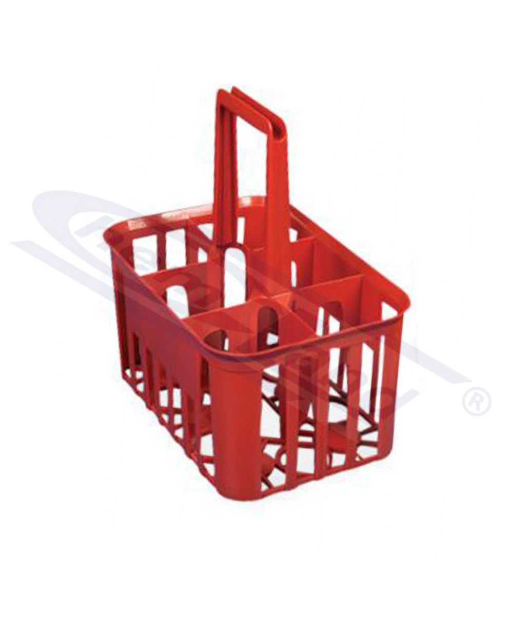 nosidło na butelki HDPE 6 miejscowe