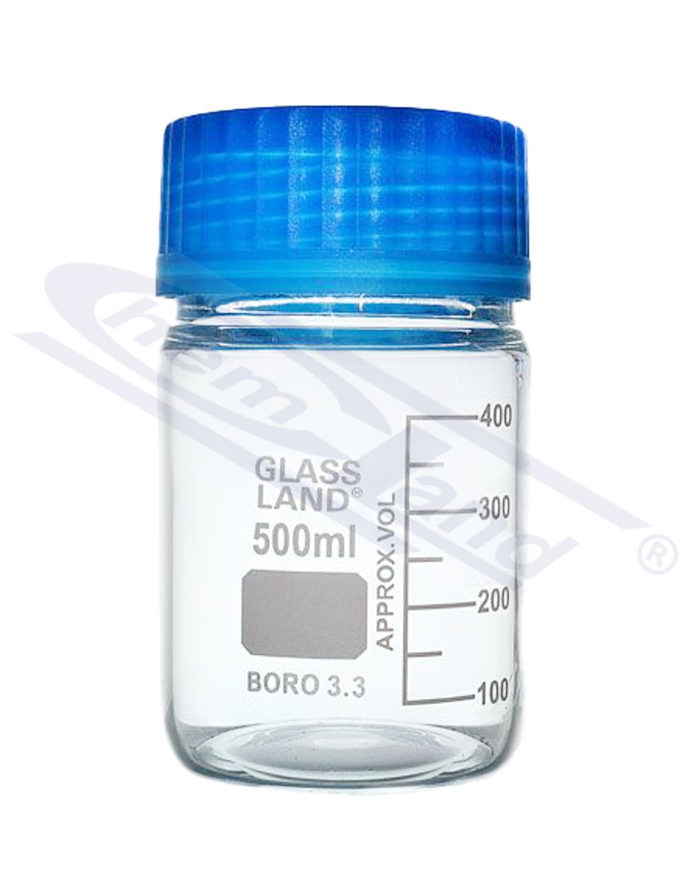 butelka z nakrętką BORO 3.3  GL80  00500mlCHEMLAND