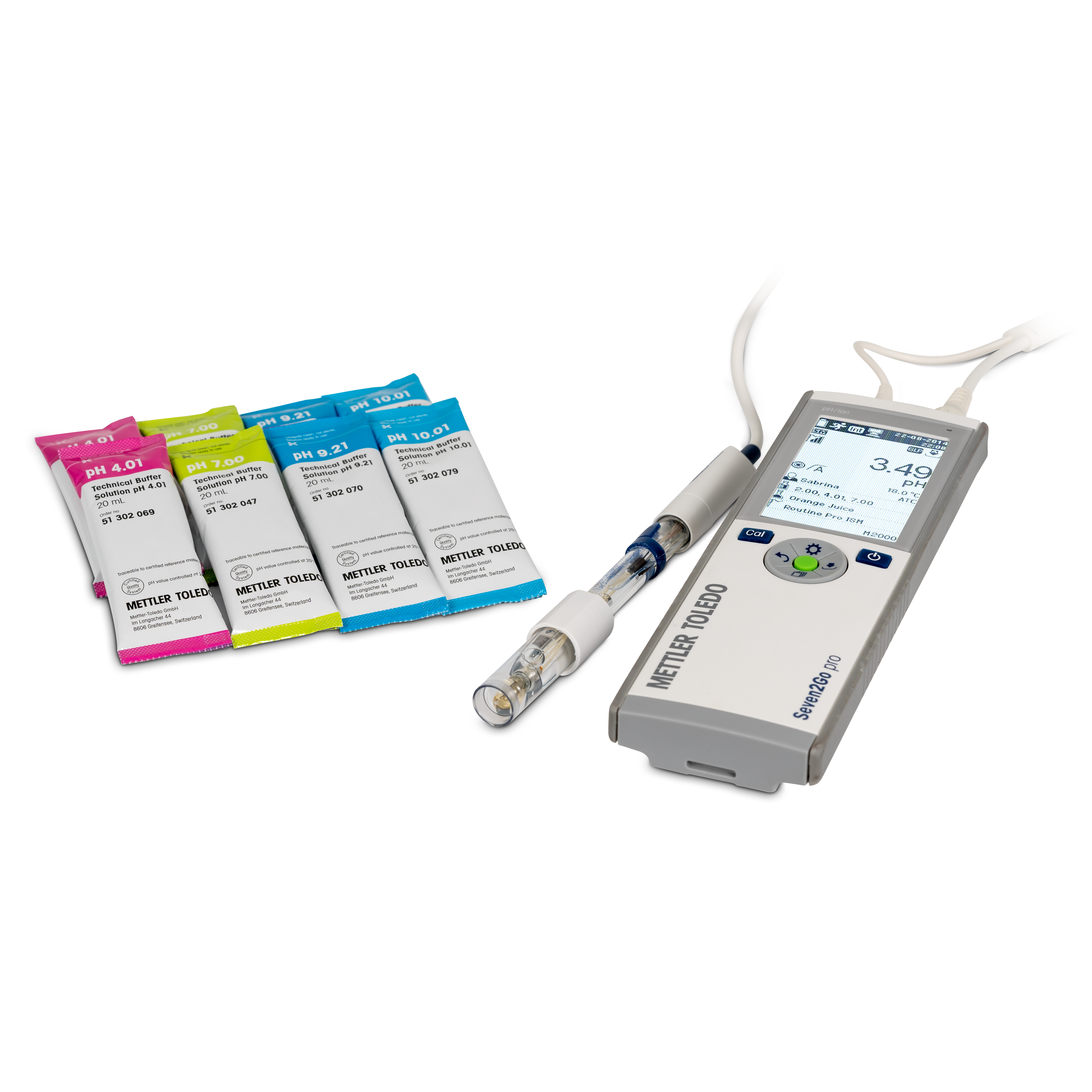 Miernik pH/Ion Seven2Go S8-Bio-Kit