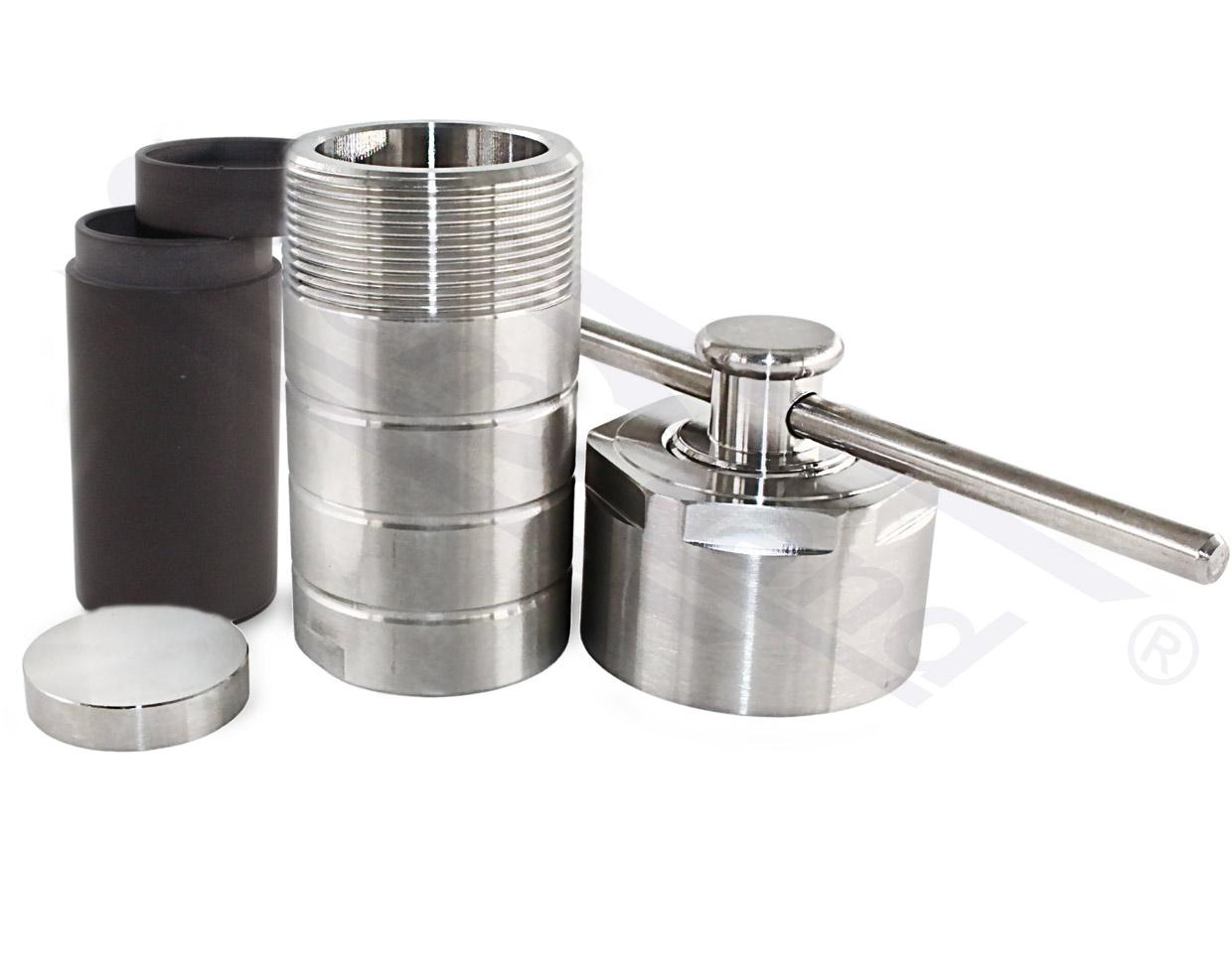 reaktor do syntezy hydrotermalnej 0300 ml, stal nierdzewna SS304 z wkładką z PPL do 280oC, ciśnienie robocze ‰¤3 Mpa