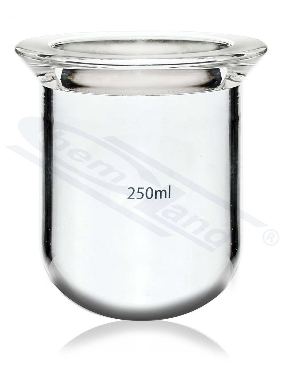 kolba reakcyjna cylindryczna 0250ml, kołnierz 100mm