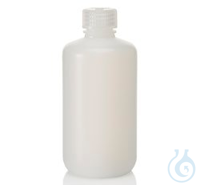 Nalgene™ Narrow-Mouth HDPE Lab Quality Bottles with Closure
