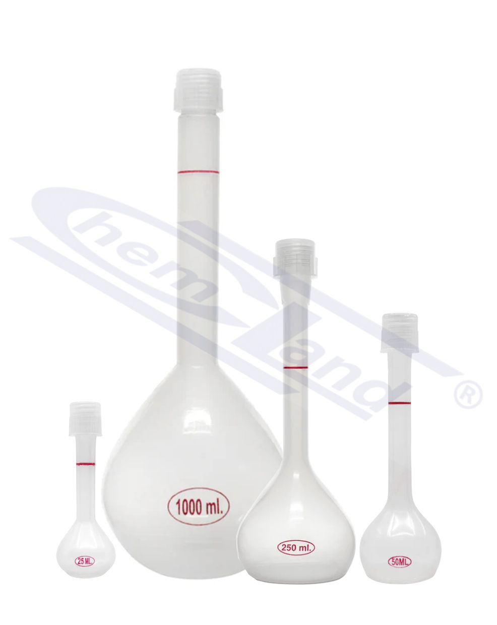 kolba miarowa z PP z nakrętką 0500ml