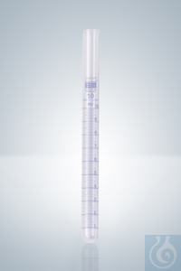 TEST TUBES, DURAN®, BLUE GRAD, 20:0,1 ML, L 205 MM, OD 17 MM