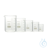 Beaker set, low form, LBG 3.3