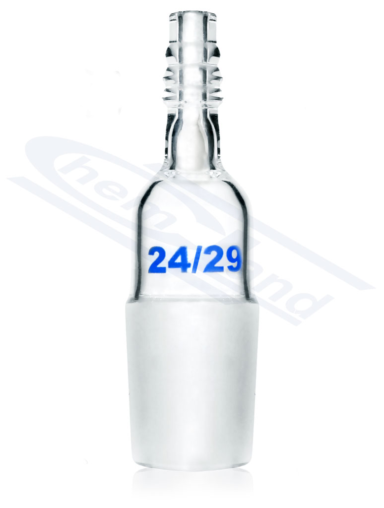 nasadka tubus z króćcem szklanym  24/29 - prosta CHEMLAND
