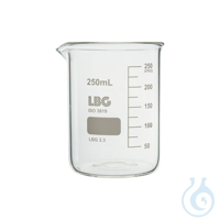 Beaker, low form, 100 ml, LBG 3.3, 12 pcs.