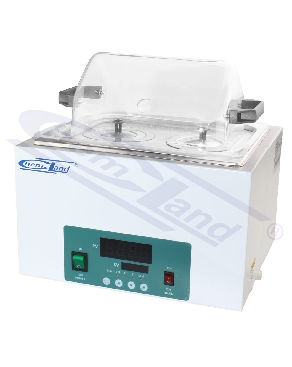 łaźnia wodna z nastawą cyfrową 2 miejscowa - 11L z przezroczystą pokrywą