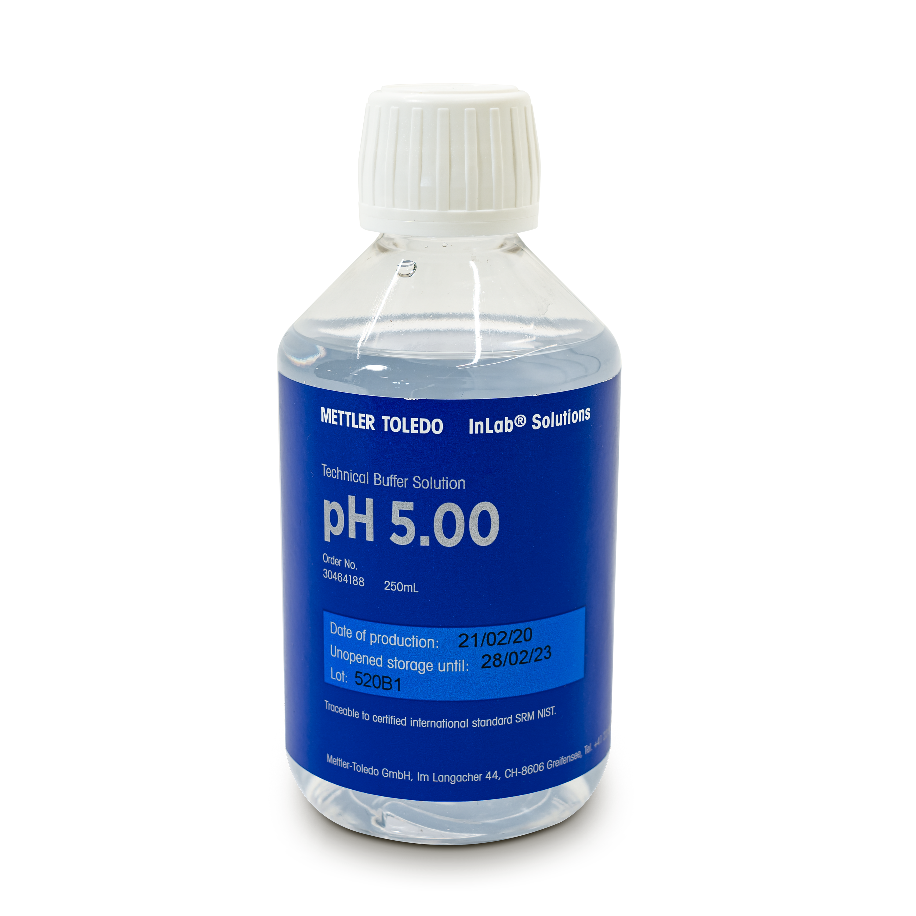 Bufor techniczny pH 5.00 250mL butelka