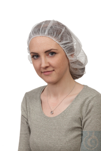 neoChoice Einmal-Haarschutzhauben, Barettform, 100 Stck./Pack