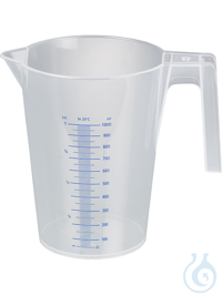 Graduated beakers, stackable
