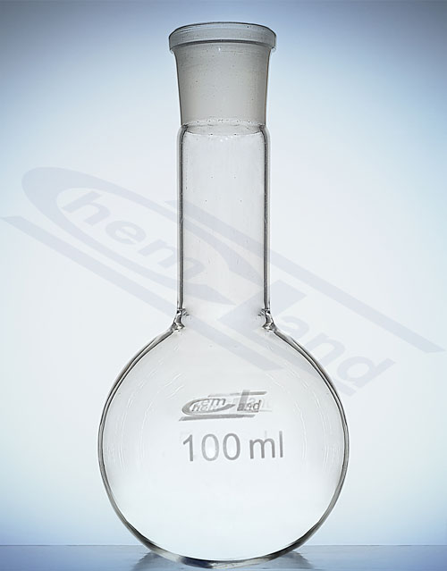 kolba okrągłodenna z długą szyją 02000ml WS. 29/32