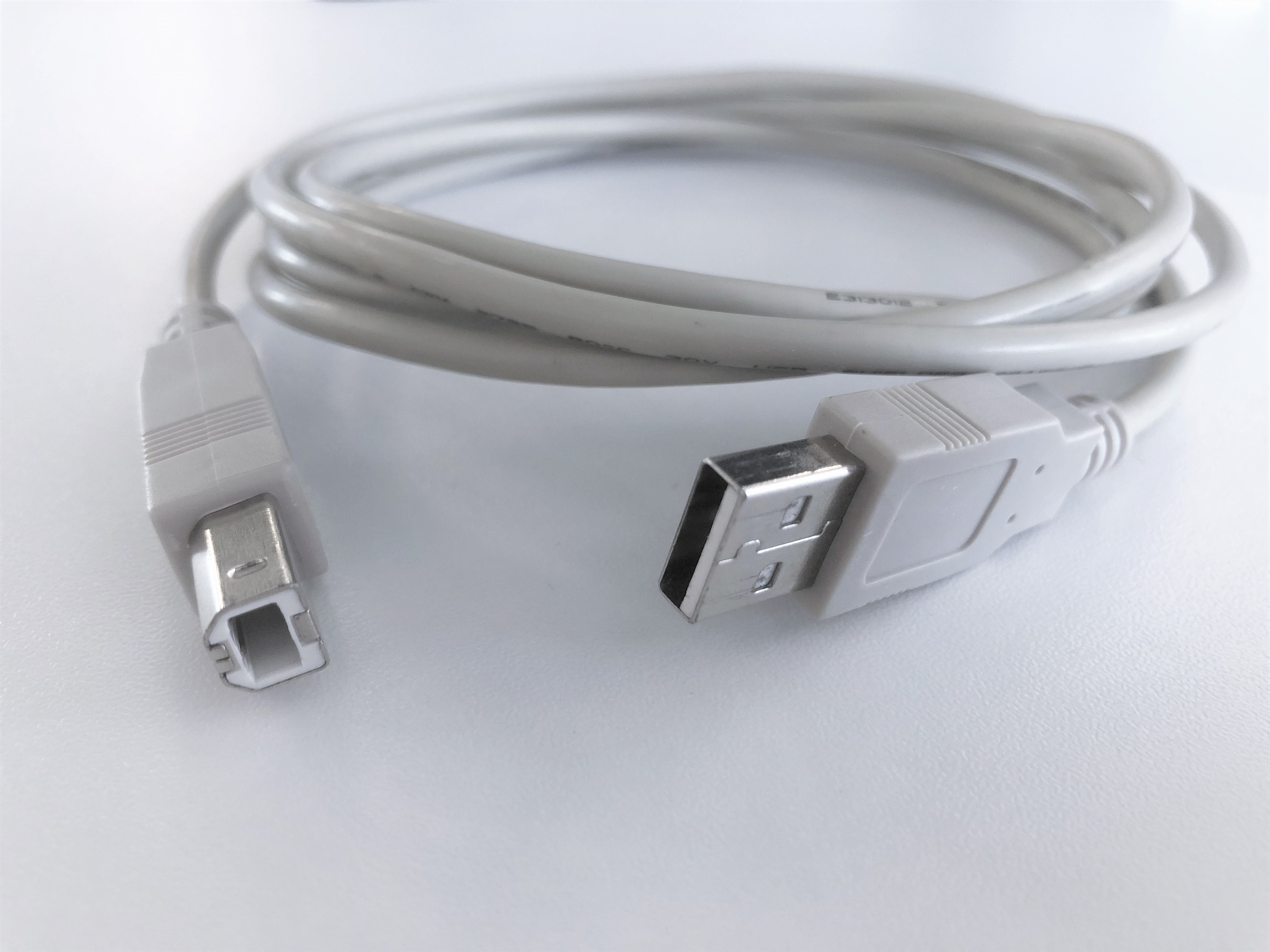 Cable USB (1.8 m A-B) for PC or printer