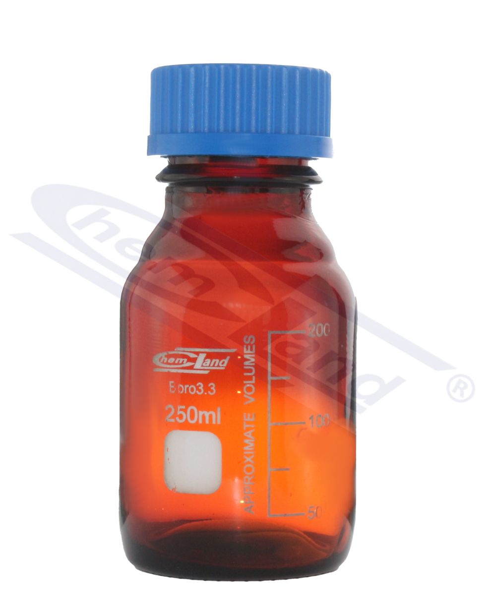 butelka z nakrętką oranż BORO 3.3  GL 45  0250ml