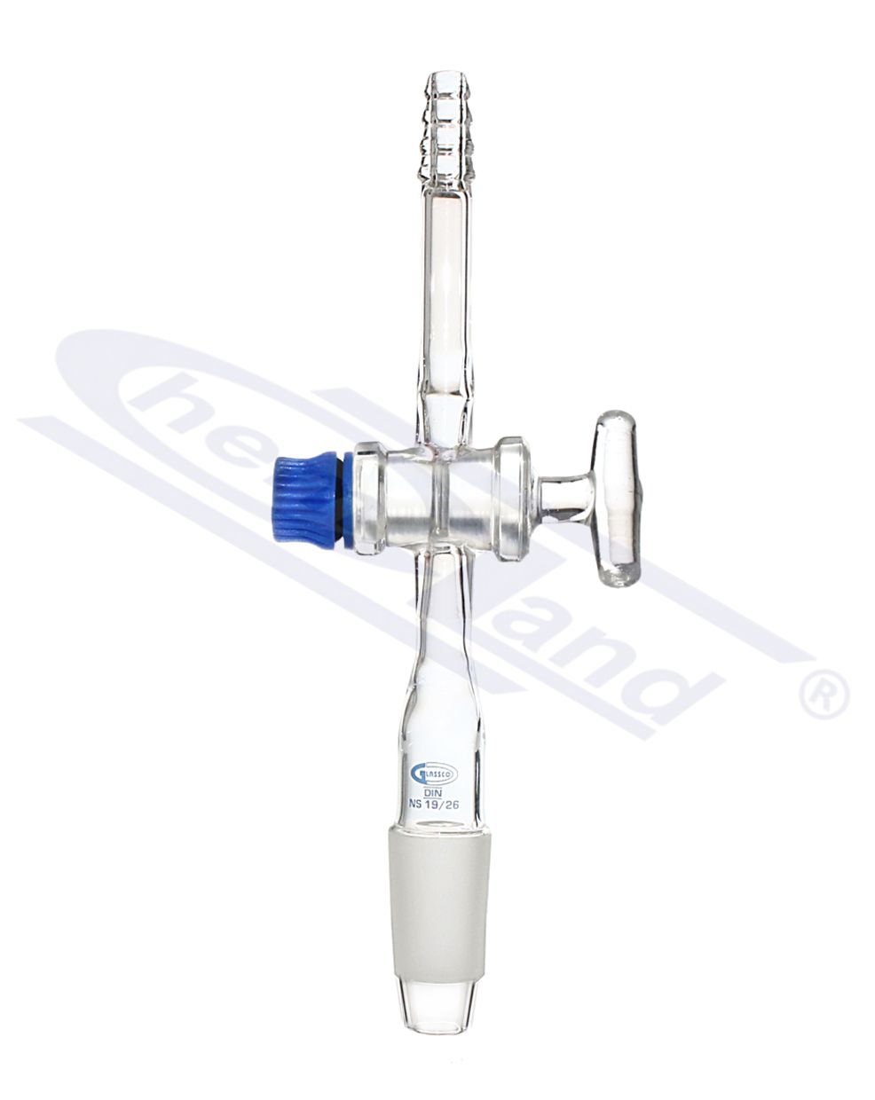 kran - nasadka WS zew 14/23 kran szkło koń prosta GLASSCO