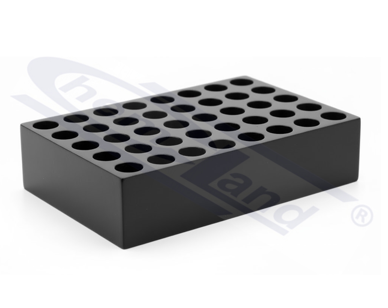 blok grafitowy fi 25,5 mm x 40 miejsc,  do próbowek 25 mm Rocker