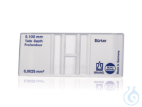 Count. chamber BLAUBRAND Bürker, without spring clips, double ruling