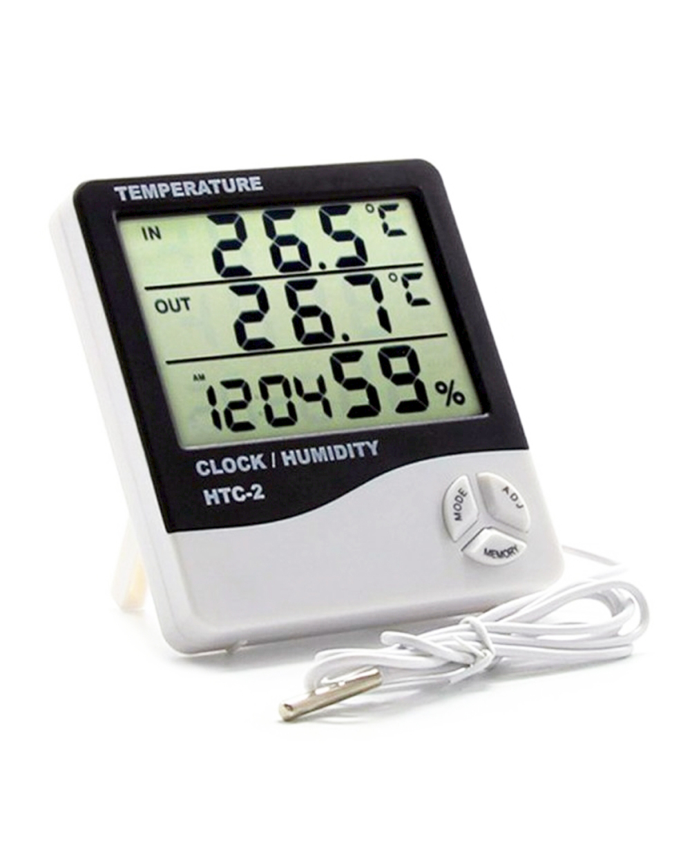 termohigrometr  -50+70( +/- 1° C) / 10-99%(+/- 5%), Alarm