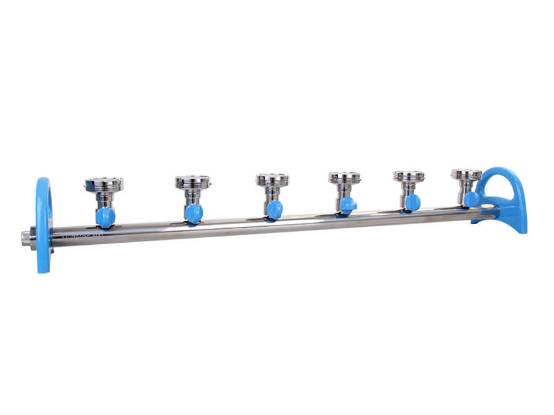 zestaw filtracyjny MultiVac 600-MB, 6 miejscowy-listwa na leje stalowe Rocker