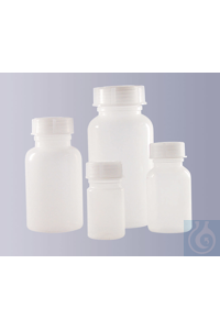 Wide neck bottle, LDPE, round, natural, without closure, GL 32, 50 ml