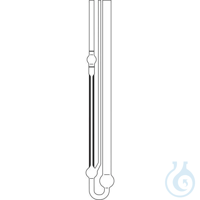 538 11, Micro-Ubbelohde viscometer (DIN), not calibrated, Capillary No. Ia,