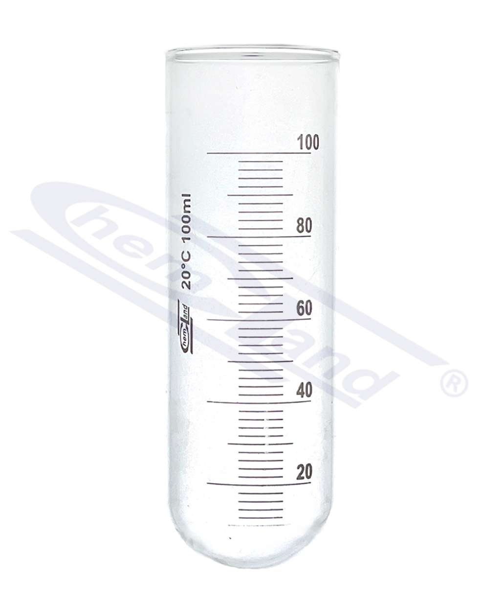 probówka okrągłodenna do wirówek ze skalą 0100ml
