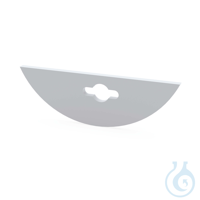 BOLA Moon-Shaped Stirrer Blades, 75x24x3 mm Ø 8,5 mm 500 ml PTFE double long-gro