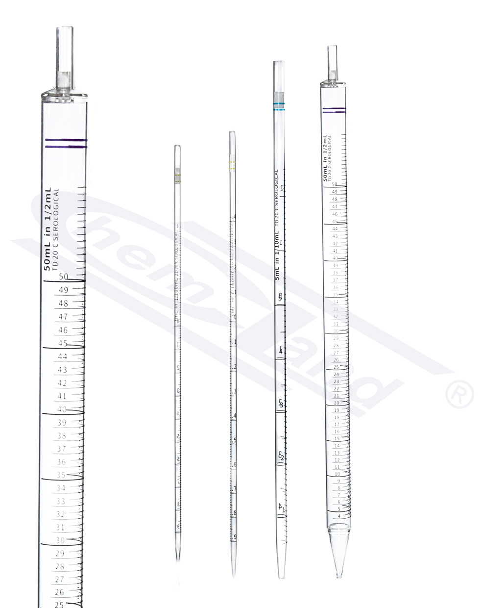 pipeta serologiczna PS  25ml, sterylne , czerwone op.50szt