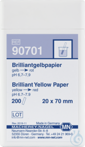 Brillant yellow paper (200 strips)