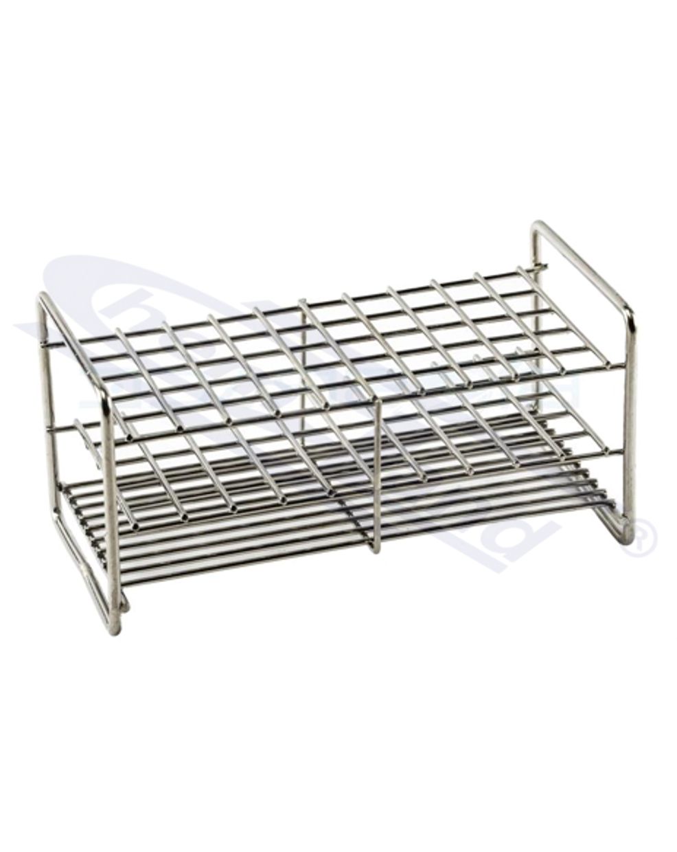statyw na probówki stal nierdzewna fi 27 x 24m 3x8