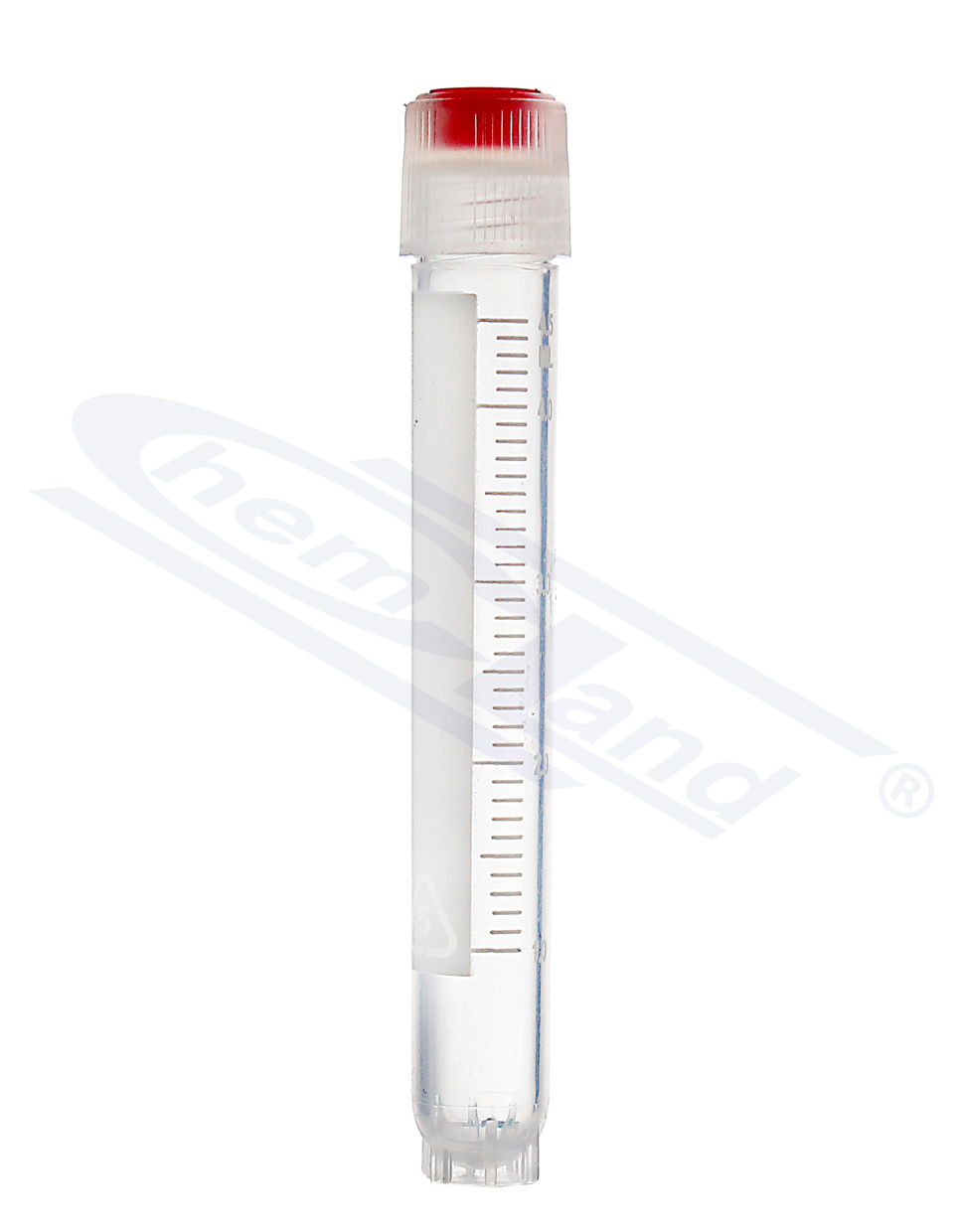 probówka Cryovial 1,0 ml okrągłodenna stojąca z nakrętką gwint zewnętrzny,  wyk.PP -50szt